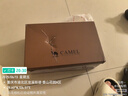 駱駝（CAMEL）皮鞋男夏季透氣真牛皮休閑鞋男士一腳蹬沖孔軟底中年爸爸皮鞋 卡其 43 曬單實(shí)拍圖
