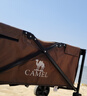 駱駝（CAMEL）“云沙”帳篷兩門兩窗全自動(dòng)帳便攜露營(yíng)裝備過夜防雨涂銀遮陽(yáng)防曬 椰殼棕色，涂銀防曬，135BA6B003 曬單實(shí)拍圖