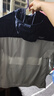 美津濃（MIZUNO）男士冰絲皮膚衣夏季透氣薄款遮陽戶外夾克外套男 灰色/深藍(lán) M  曬單實拍圖