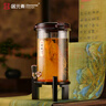 居元素泡酒罐高檔加厚耐熱玻璃密封泡酒容器實(shí)木蓋玻璃龍頭+實(shí)木底座 8L 曬單實(shí)拍圖