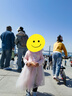 迪士尼愛莎公主裙子女2025新款女童連衣裙春秋兒童公主裙LX81227 粉110 曬單實拍圖