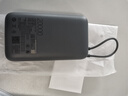 小米（MI）【3C認(rèn)證】小米自帶線充電寶 20000 22.5W 深灰可上飛機(jī)/火車多彩便攜   iPhone安卓可用 曬單實(shí)拍圖