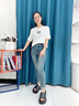 ECACICU醫(yī)用手術(shù)室拖鞋女款久站不累腳夏2025新款有足弓外穿防滑防臭 黑色【主圖款】 8.0cm厚底 38 38/39【適合37/38腳穿】 曬單實(shí)拍圖