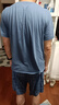 貓人睡衣男100%純棉短袖短褲夏季男士睡衣新款全棉大碼四季家居服套裝 【100%純棉 親膚透氣】款式四 2XL 【建議140-160斤】 曬單實拍圖