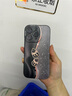 魔巖適用蘋果16promax手機殼iPhone15ProMax鏡頭全包蘋果14保護套16高檔皮紋國潮風防摔超薄女15新款 皮紋殼-鎏金蛇繞葫蘆紫-贈短紫繩 蘋果14ProMax 曬單實拍圖