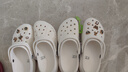 卡駱馳（crocs）貝雅云彩Clog洞洞鞋女鞋厚底涼拖戶外拖鞋沙灘涼鞋 W7 曬單實拍圖