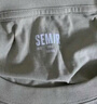 森馬（Semir）長袖T恤男純棉2025春季打底上衣純色基礎(chǔ)百搭情侶款109925101201 曬單實(shí)拍圖