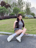 CAMILA KSENIA小白鞋女士2025新款高檔板鞋百搭休閑夏季運(yùn)動(dòng)單鞋子一腳蹬跑步鞋 白色 37 曬單實(shí)拍圖