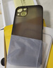 奶小鴨 適用蘋果12mini手機(jī)殼 iphone12mini保護(hù)套鏡頭全包超薄透明磨砂防摔軟殼男女款 深空黑 曬單實(shí)拍圖