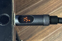 京悠雨德國手機數據線(xiàn)智能數顯typec雙頭240W快充適用iPhone蘋(píng)果16華為PD27w小米oppo充電線(xiàn)器ctoc車(chē) 【雙Type-C口】240W快充智能數顯數 2m 曬單實(shí)拍圖