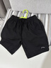 李寧（LI-NING）運(yùn)動(dòng)短褲男夏季透氣薄款寬松休閑戶(hù)外速干跑步健身冰絲五分褲 曬單實(shí)拍圖