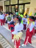 G.DUCKKIDS兒童運動套裝男女童演出服小學生運動會班服中國紅校服幼兒園園服 女童兩件套 140 建議9~10歲【130-140cm】cm 曬單實拍圖