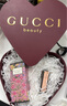 古馳（GUCCI）香水口紅禮盒綺夢梔子花香水50ml+絨霧唇膏口紅217七夕情人節(jié)禮物 曬單實拍圖