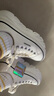 斯凱奇（Skechers）女鞋秋季潮流百搭透氣時(shí)尚板鞋帆布鞋 灰褐色/TPE 37 曬單實(shí)拍圖