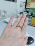 六桂福珠寶 LIU GUI FU JEWELRY五帝錢(qián)幣黃金戒指女士活口實(shí)心足金999錢(qián)多多指環(huán)生日禮物送女友 金重約3.45g 足金五帝錢(qián)戒指 曬單實(shí)拍圖