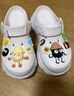 斯凱奇（Skechers）【成毅同款】春夏海豚泡泡鞋|女輕質厚底洞洞鞋清新百搭涼拖鞋 乳白色/OFWT 37 曬單實拍圖