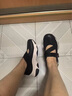 斯凱奇（Skechers）女鞋2025夏季新款漫月瑪麗珍透氣淺口單鞋厚底休閑鞋177602 黑色/BLK 36 曬單實(shí)拍圖