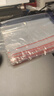 京惠思創(chuàng)自封袋11號加厚分裝食品PE密封袋透明密實袋防水封口袋保鮮包裝袋 曬單實拍圖