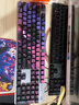 羅技（Logitech）K845機(jī)械鍵盤(pán) 游戲辦公鍵盤(pán) 全尺寸背光電競(jìng)有線鍵盤(pán) TTC軸系列 節(jié)日禮物 K845茶軸+星空耿鬼高達(dá)鍵帽+桌墊 曬單實(shí)拍圖