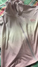 巴布豆女童防曬衣夏季新款兒童防曬服可愛漸變色設(shè)計感帽檐透氣冰涼感 紫漸變 爪印巴布妮硅膠印XS_3 130 曬單實拍圖