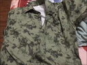 安初夏日系原宿風(fēng)襯衫碎花男女中性風(fēng)寬松休閑海邊襯衣外套男生夏季套裝 【品質(zhì)優(yōu)】襯衫綠色+棕色西褲 XL 曬單實拍圖
