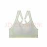 Aimer sports愛(ài)慕運動(dòng)內衣女士ALLINII薄款高強度跑步器械運動(dòng)文胸AS1 海沫綠A2F 160 曬單實(shí)拍圖