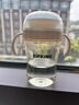 迪福倫學(xué)飲杯寶寶嘬口杯ppsu廣口兒童魔術(shù)水杯嬰兒喝水喝奶唇控啜飲杯 【12月+】PPSU嘬口杯白色 300ml 曬單實(shí)拍圖