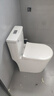 德匠科勒 抽水馬桶帶水箱衛(wèi)浴坐便器大口徑管道漩虹吸式?jīng)_水緩降小戶型 KP04緩降蓋板+微晶釉面+小戶型 250/300/350/400坑距下單備注 曬單實拍圖