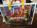 SWANS游泳收納包游泳健身包便攜瑜伽包運動裝備鐳射大容量手提包SPD119-1黃色 曬單實拍圖