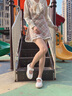 妙麗（Millies）品牌平底德訓(xùn)鞋女透氣淺口魔術(shù)貼單鞋2025夏季新款百搭休閑女鞋 米色 40 (250mm)  標(biāo)準(zhǔn)碼 曬單實(shí)拍圖