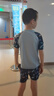 匹克兒童泳衣男童泳褲套裝男孩分體大中小童立體泳衣寶寶套裝130 曬單實(shí)拍圖
