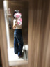 Weekend Max Mara 2025春夏女裝棉質(zhì)混紡牛仔褲5181105106 藍色 36 曬單實拍圖