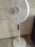 Meind電風(fēng)扇一級能效立式智能扇家用落地扇風(fēng)扇搖頭宿舍電扇 天空白+智能遙控+3米線+底盤加重 曬單實(shí)拍圖