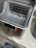 惠康（HICON）制冰機(jī)家用商用擺攤?cè)詣?dòng)冰塊機(jī)30/35kg大容量酒吧冰塊奶茶店全自動(dòng)制冰機(jī)方塊制冰器 爆款【倒扣桶+自吸桶】不銹鋼-預(yù)約制冰-產(chǎn)30KG 曬單實(shí)拍圖