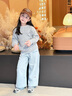 巴拉巴拉balaOne童裝兒童毛衣男女童2025新款冬毛衫針織衫親子裝 淺花灰00205 130 曬單實拍圖