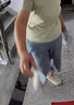 啄木鳥(niǎo)薄款天絲牛仔七分褲女2025夏季新款輕薄冰絲高腰小個(gè)子百搭闊腿褲 淺藍色738 L 建議/105-120斤 曬單實(shí)拍圖