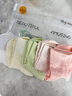 五朵棉5雙兒童襪子夏季精梳棉網(wǎng)眼薄款透氣寶寶中筒襪子無(wú)骨高橡筋 曬單實(shí)拍圖