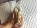 首愛珠寶黃金手鐲龍鳳鐲女款足金999.9車花推拉活口結(jié)婚送女神節(jié)禮物 21.61g 曬單實(shí)拍圖