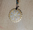 臻匯銀9999足銀山鬼花錢吊墜新中式情侶項(xiàng)鏈七夕情人節(jié)生日禮物送女友 曬單實(shí)拍圖
