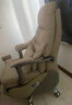 伯格森真皮電動(dòng)老板椅可躺辦公椅子久坐舒服電腦椅零重力按摩通風(fēng)座椅 淺卡其【手動(dòng)-零重力160°】 精選頭層牛皮 曬單實(shí)拍圖
