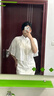 津炳勝披肩女夏季旗袍披肩斗篷外套復(fù)古上衣高級(jí)感洋氣裙子外搭蕾絲云肩 梔子花披肩蕾絲白色 【建議90-150斤】 曬單實(shí)拍圖