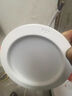 FSL佛山照明LED筒燈嵌入式孔燈客廳天花燈2.5寸6W白光孔徑75mm 曬單實(shí)拍圖