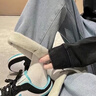 CLENIKEED莆田純原 Air 喬1 AJ1 龍年限定低幫籃球鞋男女摩卡運(yùn)動(dòng)鞋 aj1蒂夫綠 38 曬單實(shí)拍圖
