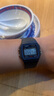 卡西歐（CASIO）男表小方塊電子表 運(yùn)動手表學(xué)生手表 多功能防水男士手表 經(jīng)典小方塊藍(lán)圈F-91W-1 曬單實(shí)拍圖