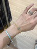 芯奢趙露思同款黃水晶串珠手鏈女款輕奢小眾精致高級感珠串疊戴手串飾 黃水晶手鏈（趙露思同款） 曬單實(shí)拍圖