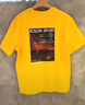 KOLON SPORT/可隆T恤 男女同款夏季露營CAMP寬松圖案圓領(lǐng)棉感短袖 LURT4MT742-YE 黃色 S 曬單實拍圖