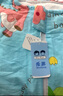 禾聲1-3歲寶寶兒童睡袋3-6歲春夏春秋冬款純棉中大童小孩防踢被5-10歲 藍(lán)豬【純棉款】 120cm【身高90~120，春秋中厚】 曬單實(shí)拍圖