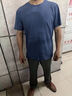 冰絲速干t恤男短袖夏季透氣男款大碼半袖上衣服戶(hù)外跑步運動(dòng)體恤 B03 冰絲網(wǎng)眼 白色 2XL 【建議135-150斤】 曬單實(shí)拍圖