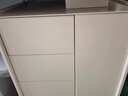 統(tǒng)塔胡桃色實木書桌書房高級感寫字客廳書桌帶儲物抽屜收納電腦辦公桌 1.4米書桌 曬單實拍圖