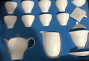 蘇氏陶瓷（SUSHI CERAMICS）工藝大師鄭少偉收藏作品中國白羊脂玉茶具限量發(fā)行附證書國家補貼 曬單實拍圖